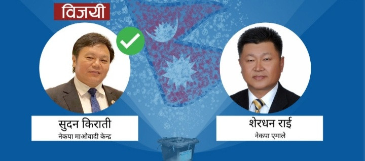पूर्वमुख्यमन्त्री राईलाई हराउँदै भोजपुरमा माओवादीका किराती निर्वाचित