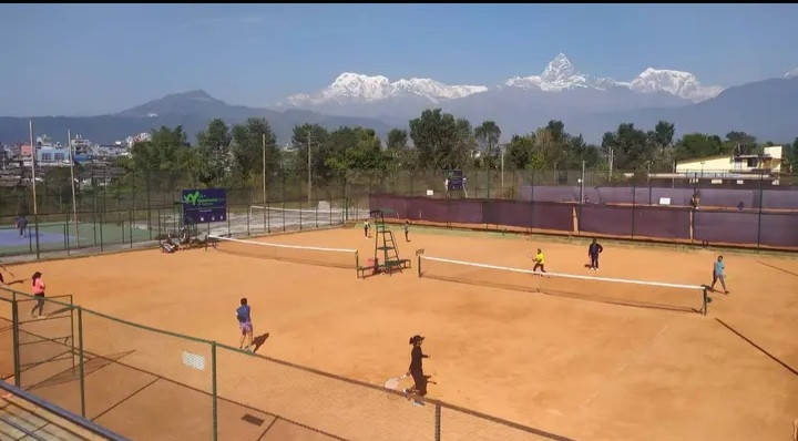 अन्तर्राष्ट्रिय खेलाडीको जमघटमा पोखरामा पाँचौ पटक आइटीएफ टेनिस हुँदै