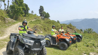 पोखरामा एटिभी राइडिङ अर्को नयाँ पर्यटकीय गतिविधि  
