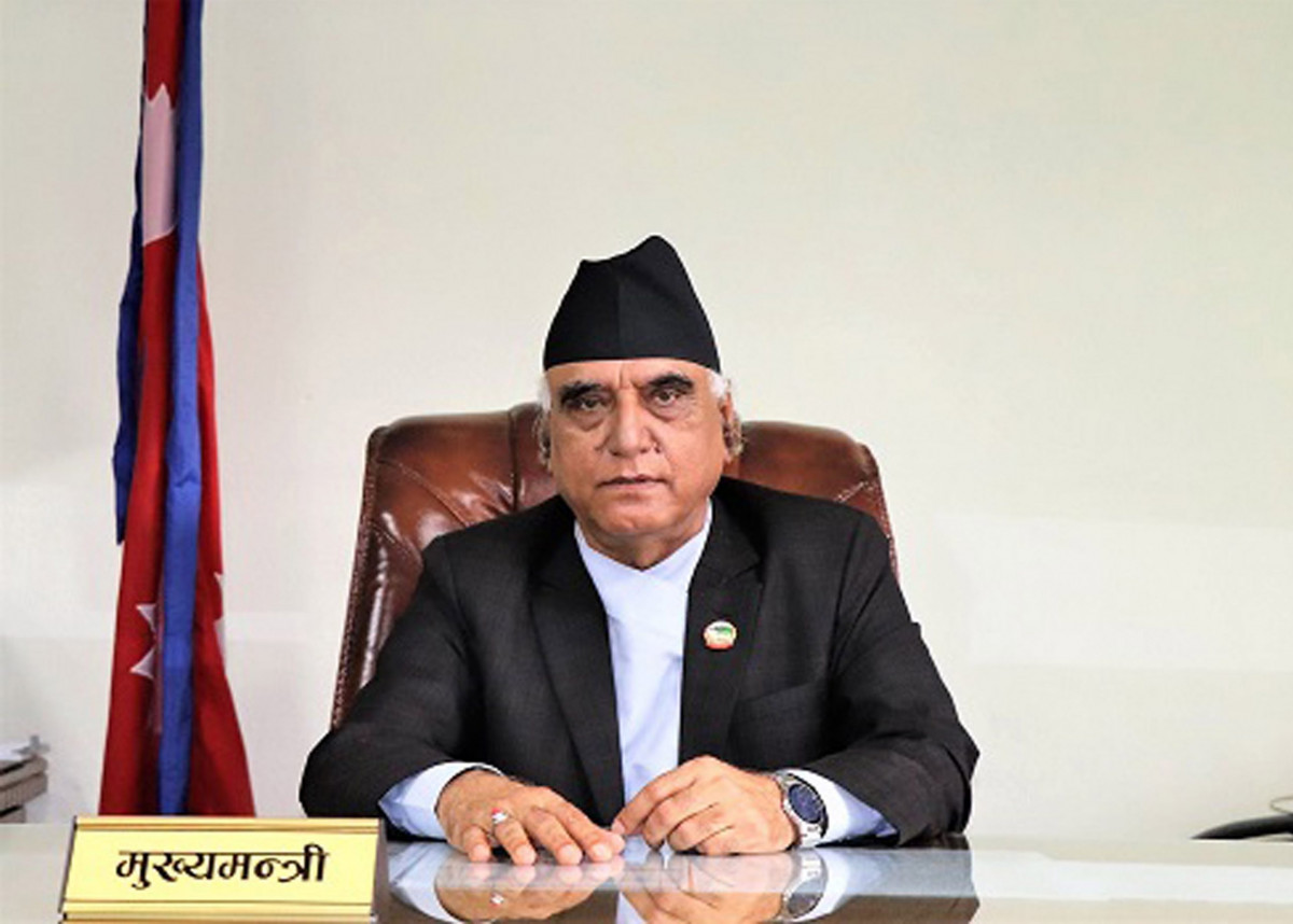 विमानस्थलको ऋणलाई अनुदानमा बदल्न मुख्यमन्त्री पोखरेलको चीनलाई आग्रह