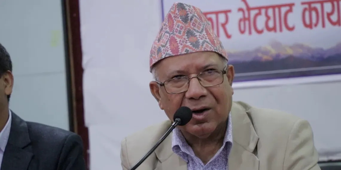सत्तागठबन्धनमा सिट बाँडफाँटको अन्तिम गृहकार्य भइरहेको छ: अध्यक्ष नेपाल