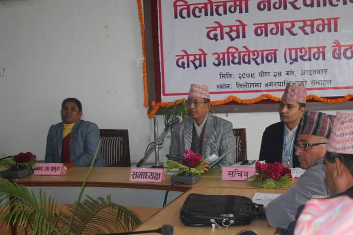तिलाेत्तमाका मेयर खाँणको पहिलो निर्णय : विद्यार्थीको दिवा खाजामा १० रुपैयाँ थप