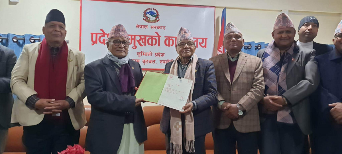 आर्थिक अवस्था सुधार गरेर  प्रदेशलाई बलियो बनाउने मुख्यमन्त्री गिरीको प्रतिवद्धता
