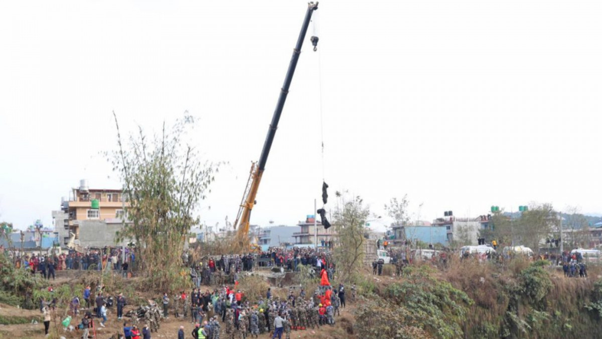 विमान दुर्घटनामा परेका मृतकको शव परिवारलाई भोलि बुझाइने