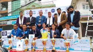 देवदह हाफ म्यारथनको उपाधि तिर्थ पुन र राममाया बुढालाई