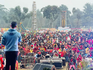 सुनवल मेला: शनिबार १० हजारले गरे अवलोकन 