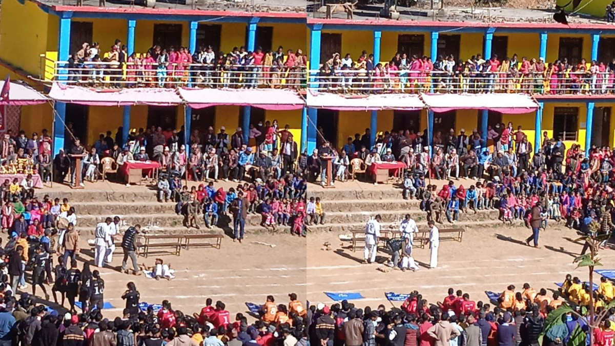 बिथ्थडचिर गाउँपालिकामा रास्ट्रपति रनिङ्ग सिल्ड सुरु