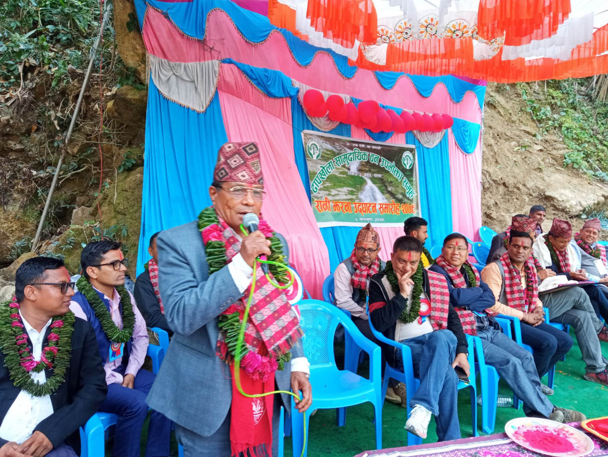 रानी झरनालाई पाल्पाको प्रमुख पर्यटकीय गन्तव्यको रुपमा विकास गर्ने सभामुखको प्रतिबद्धता