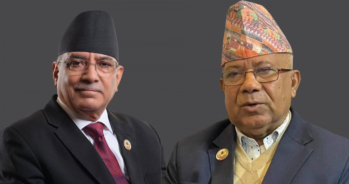 प्रचण्डले माधव नेपाललाई भने- 'नेकपा ब्युँताऔँ, तपाईं राष्ट्रपति बन्नुस्'