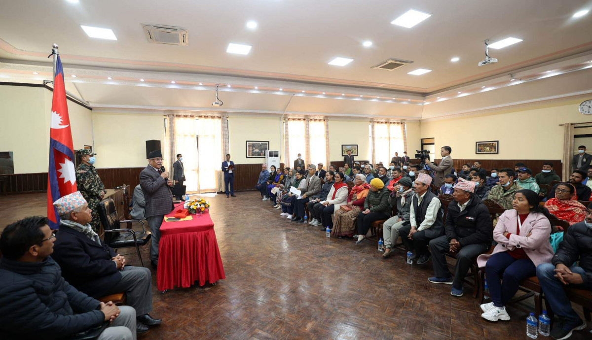 जनयुद्धका सहिदलाई राष्ट्रिय सहिद घोषणा गर्छौं : प्रधानमन्त्री