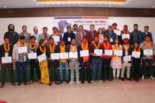 चलचित्र पत्रकार संघको अध्यक्षमा बलामी निर्वाचित