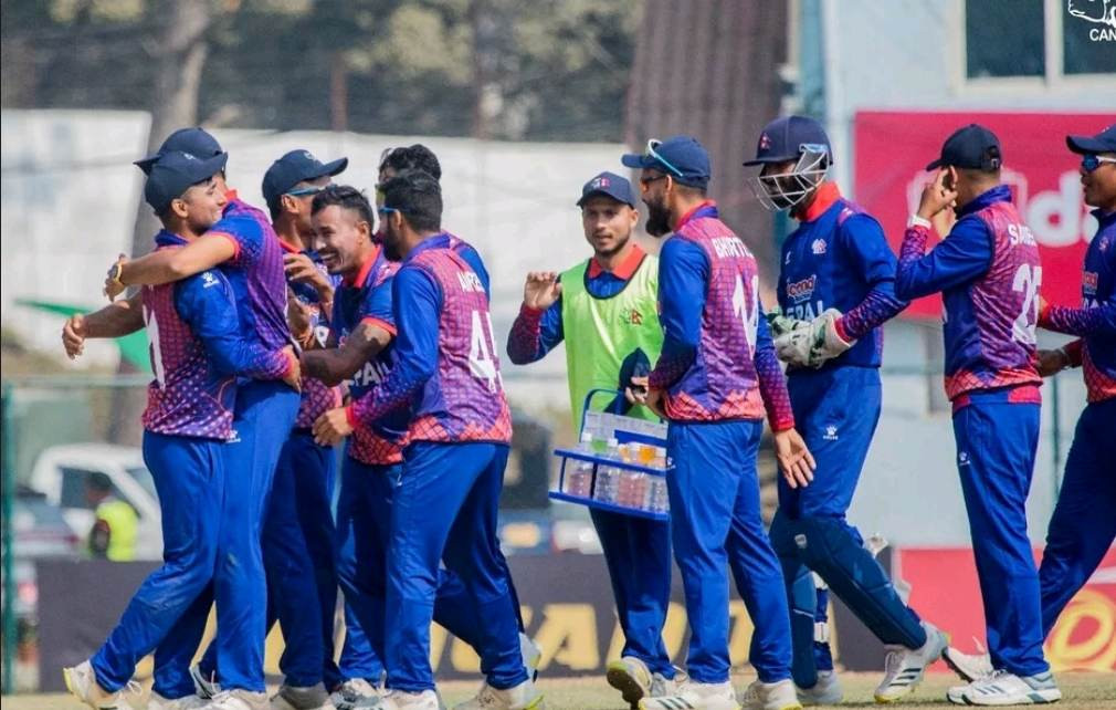 पपुवा न्युगिनीलाइ ३ विकेटले हराउदै नेपालको सनसनीपूर्ण जित
