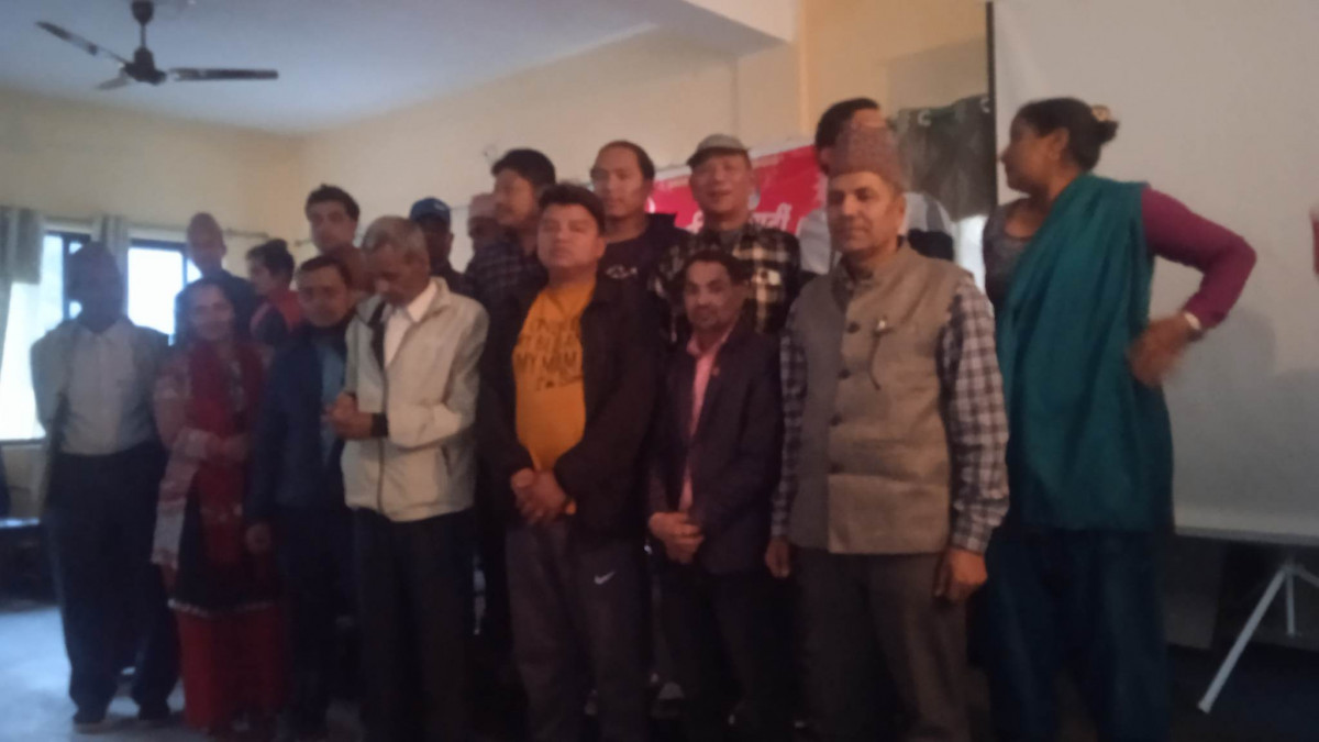 नेकपा एमाले रुरुक्षेत्र १ काे अध्यक्षमा माधव ज्ञवाली 