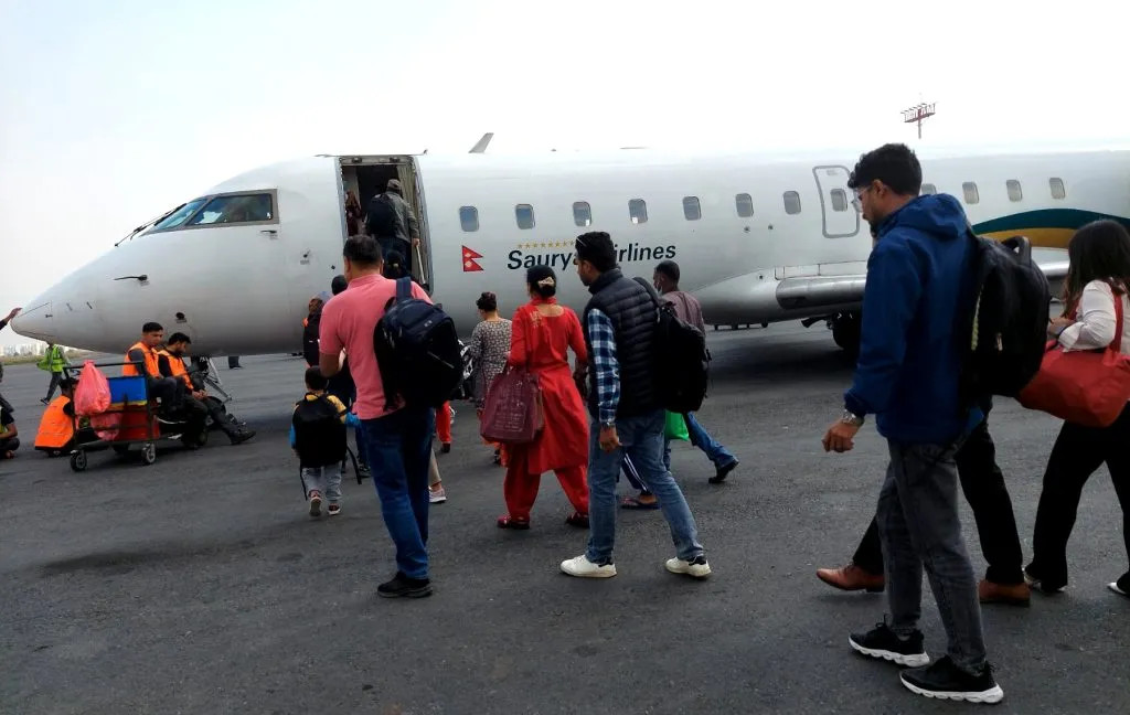 सौर्य एयरलाइन्सले चैत १९ देखि पोखरामा दैनिक चार उडान गर्ने