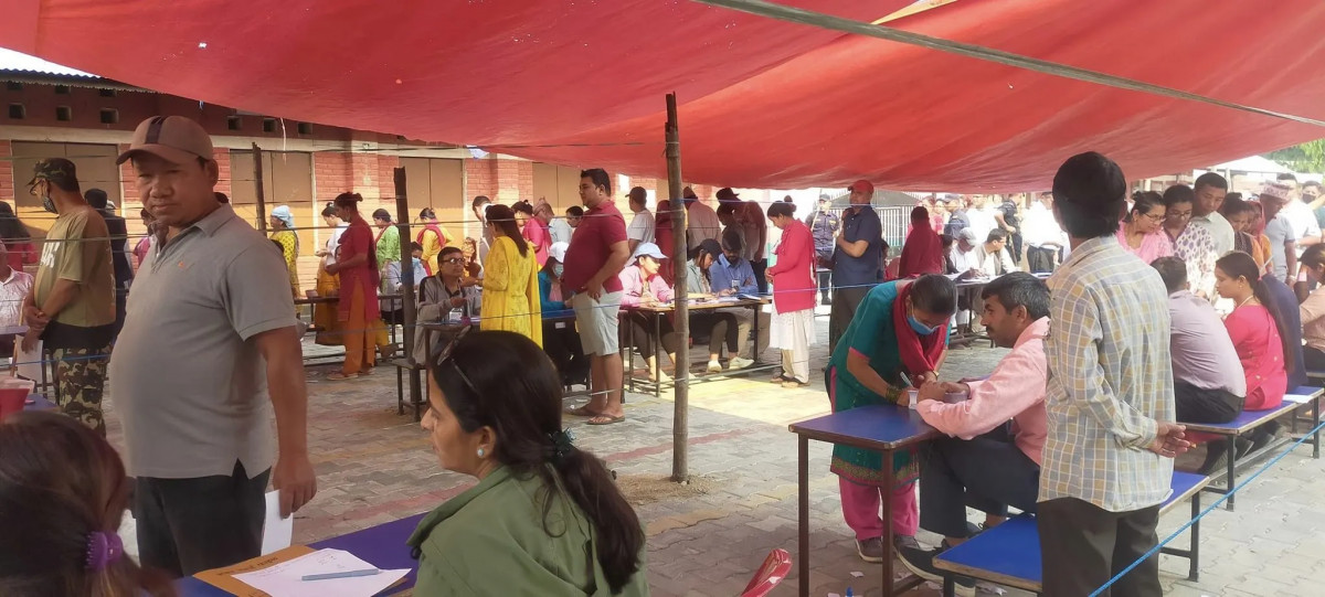 चितवनमा विहान ११ बजे सम्म २३ प्रतिशत मत खस्यो