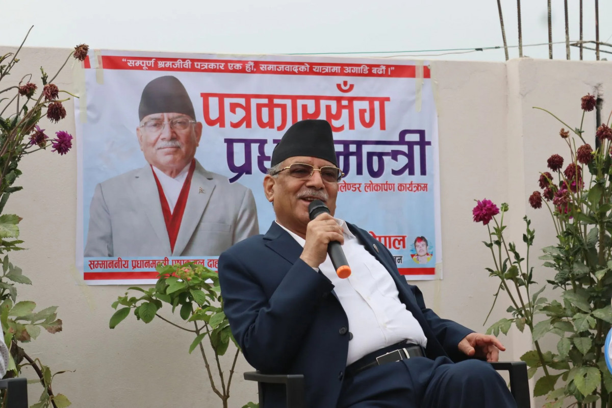 सरकार ढल्छ भन्नू भ्रम,राष्ट्रिय स्वतन्त्र पार्टीमा उत्साह देखिनु अस्थायी प्रवृत्ति : प्रधानमन्त्री प्रचण्ड