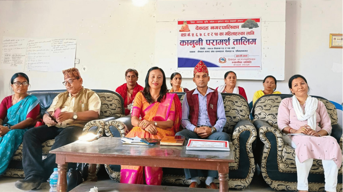 देवदहलाई हिंसामुक्त नगर बनाउने अभियानमा छौं: उपप्रमुख गुरुङ 