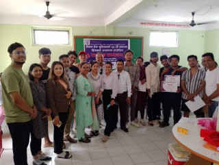 नेपाल प्रेस युनियन रुपन्देहीद्वारा रक्तदान,५१ युनिट रगत संकलन