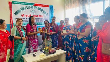 नवप्रभात महिला सहकारीको १७औं साधारण सभा