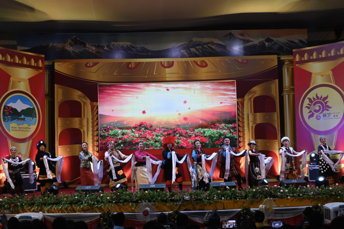 पोखरामा झल्किएको चिनियाँ लोकसंस्कृति