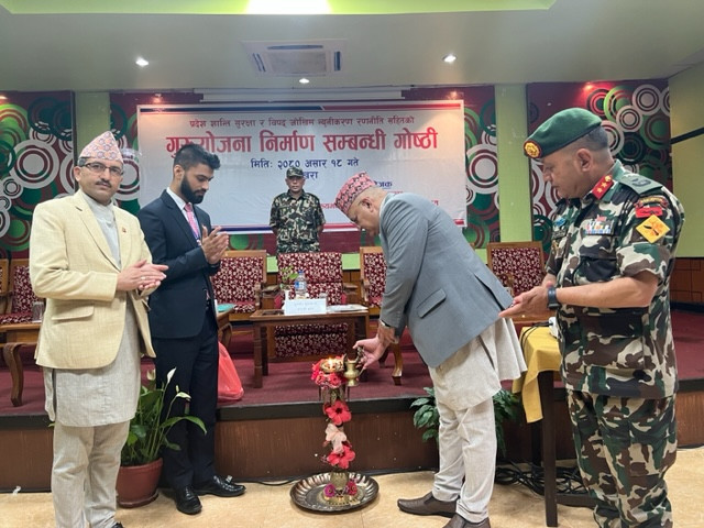 विपद् र शान्ति सुरक्षाका सवालमा प्रदेश सरकार सँधै सँगै छ : मुख्यमन्त्री पाण्डे