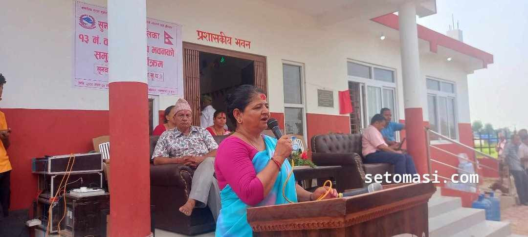 एक वडा एक उत्पादन गराउँदै व्यवसायीमुखी नगर बनाउछौ : नगर प्रमुख अर्याल