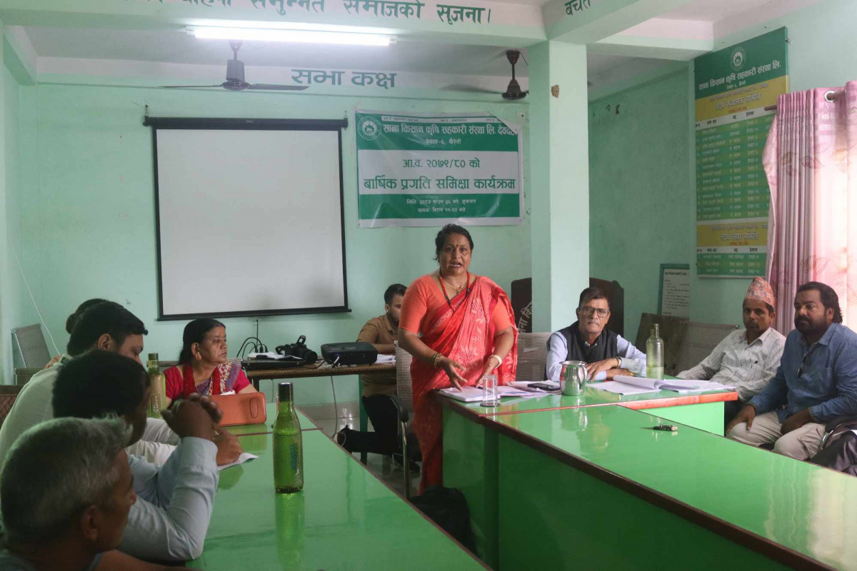 साना किसान कृषि सहकारी, देवदह : ३० वर्षमा १५५ गुणा सदस्य वृद्धि, ७३ प्रतिशत महिला