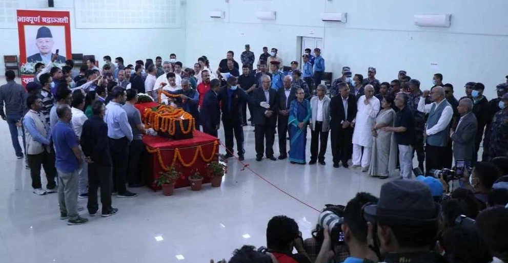 सुवास नेम्वाङको आज राजकीय सम्मानका साथ अन्त्येष्टि गरिँदै