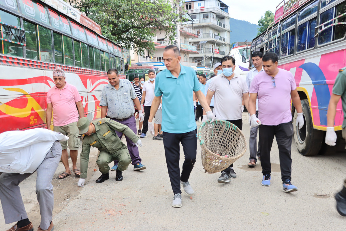 बुटवल उपमहानगरको ४५ दिने अभियान सकियो, नयाँ कार्ययोजना बनाएर नियमित सरसफाइ गरिने