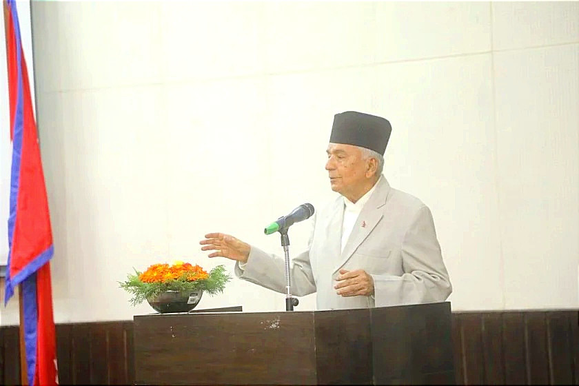 ‘निष्पक्ष, स्वतन्त्र र सबल प्रेसले मात्रै लोकतन्त्रलाई मजबुत बनाउँछ’ : राष्ट्रपति