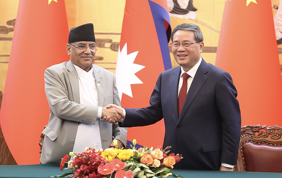  नेपाल–चीनबीच १३ विषयमा सम्झौता