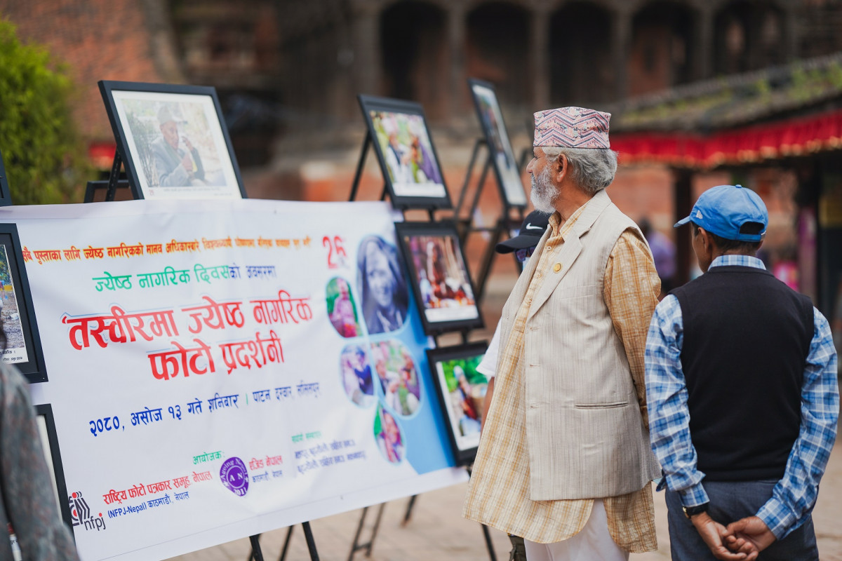 ‘तस्वीरमा ज्येष्ठ नागरिक’ फोटो प्रदर्शनी (फोटो फिचर)