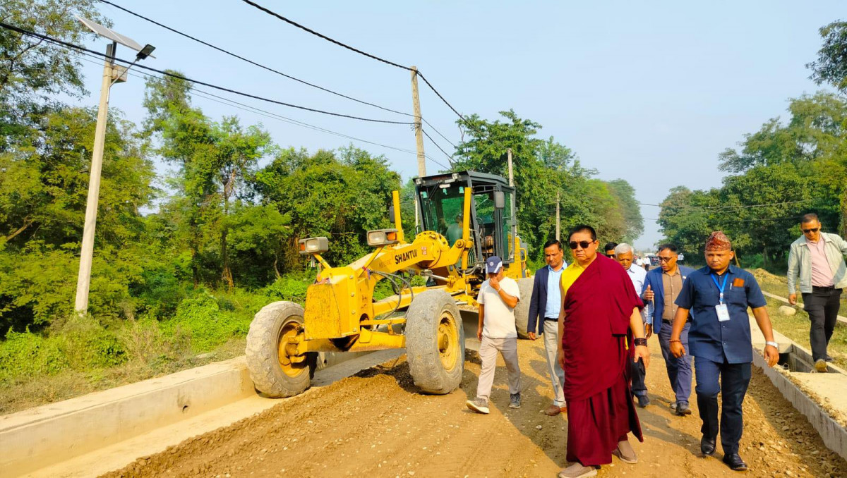 लुम्बिनी गुरु योजना सम्पन्न गर्न उपाध्यक्ष लामाको स्थलगत सक्रियता 