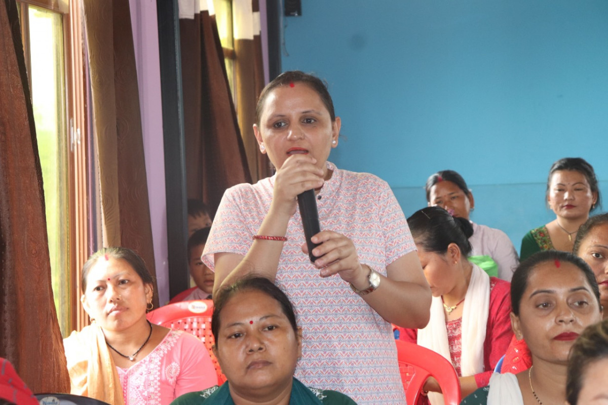 सगरमाथामा शिक्षक अभिभावक अन्तरकिया कार्यक्रम सम्पन्न