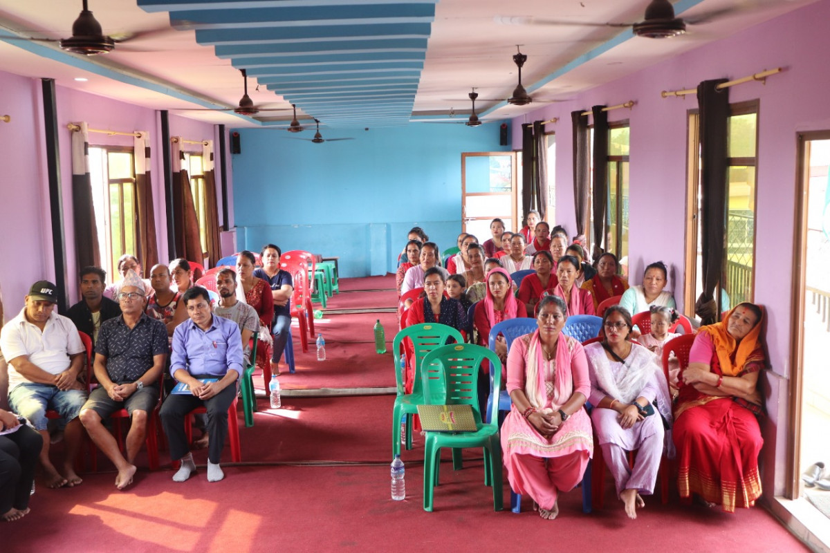 सगरमाथा माविमा शिक्षक अभिभावक अन्तरक्रिया