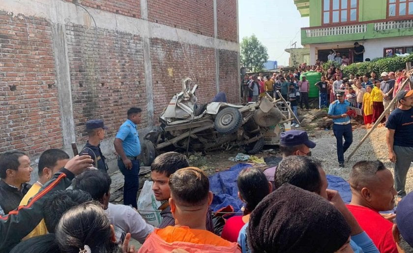 जुम्लामा जिप दुर्घटना : सात जना घाइतेको उद्धार