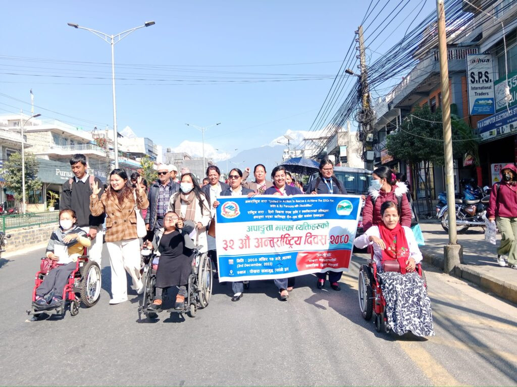पोखरामा अब बन्ने पूर्वाधार सबै अपांगमैत्रीः मेयर आचार्य
