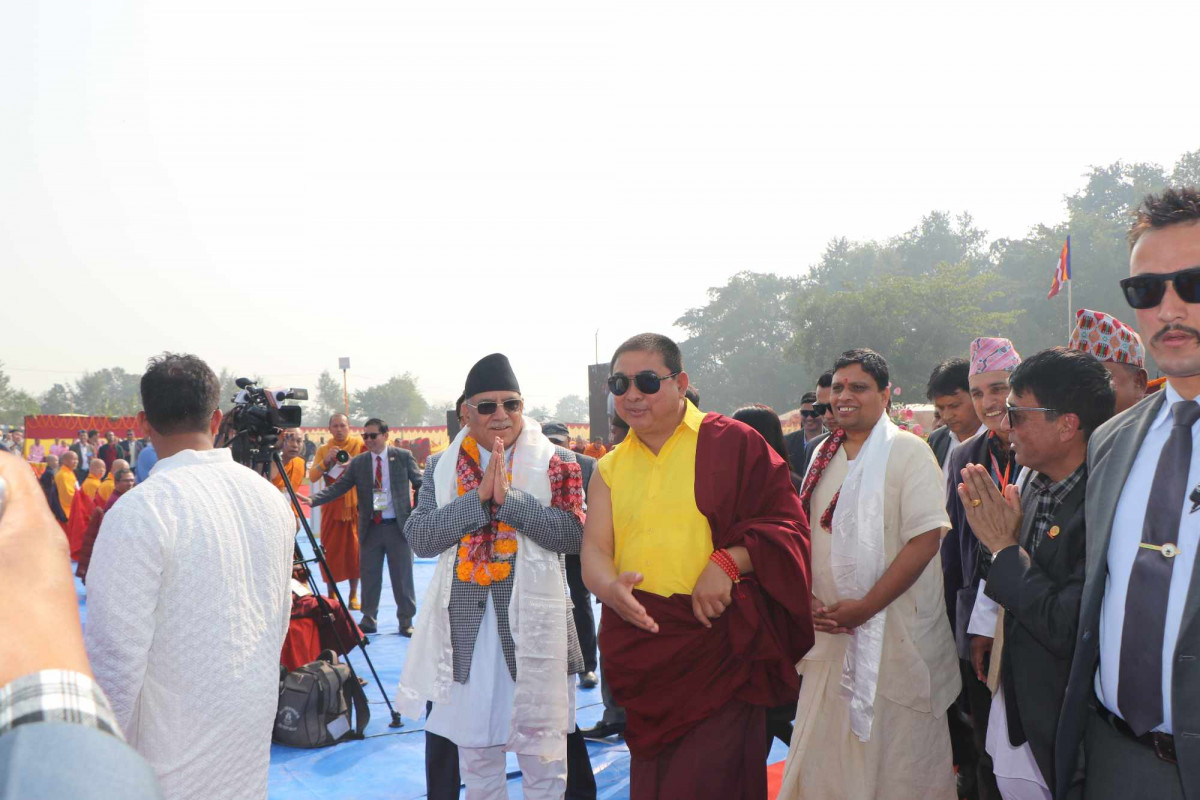 सम्राट अशोकबाट म प्रभावित छु : प्रधानमन्त्री प्रचण्ड