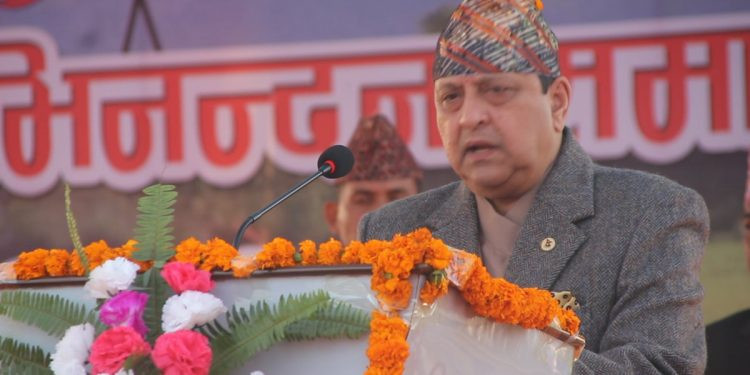 शिर्ष नेतालाई पूर्वराजा शाहको कटाक्ष -  'अनुहार फेरिफेरि षड्यन्त्र नगरौँ'