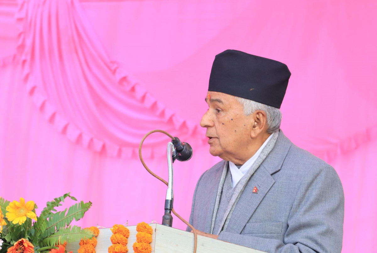 जीतगढीलाई ऐतिहासिक पर्यटन सर्किटमा जोड्न आवश्यक : राष्ट्रपति