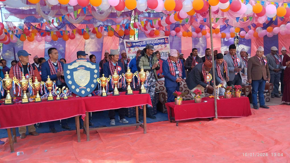 रुरुक्षेत्रको राष्ट्रपति रनिङ शिल्डको उपाधी जनबोध माविलाई