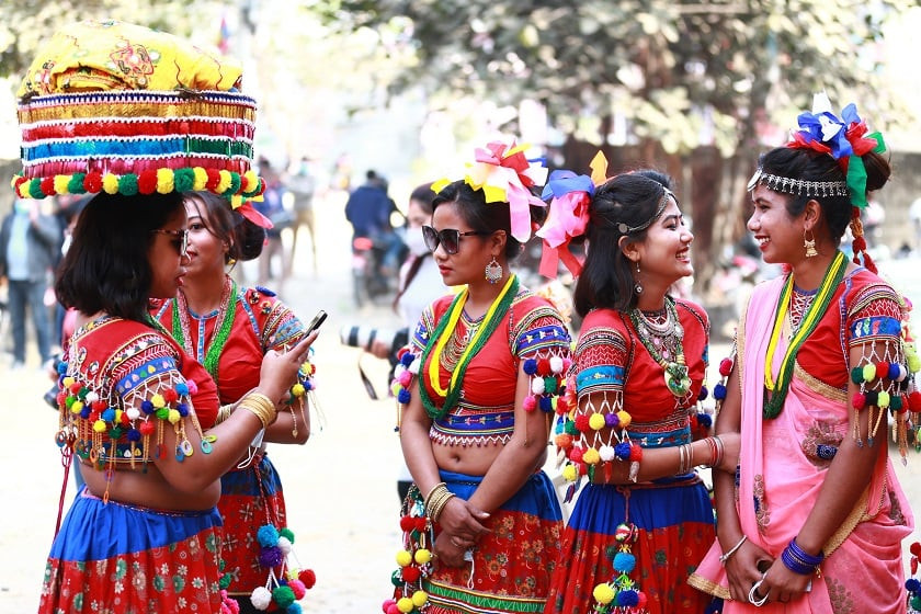 देवदहमा मगर समुदायले मनाए माघी पर्व