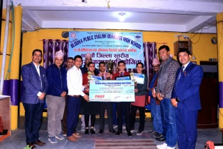 जिल्लास्तरिय हाजिरीजवाफ प्रतियोगितामा ग्रीन प्लान्ट प्रथम