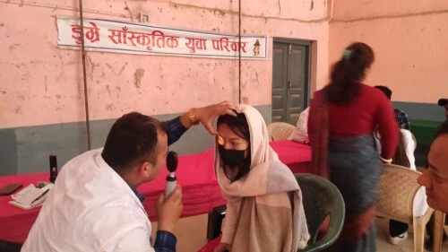 महायज्ञमा जेसिजको आँखा शिविर 