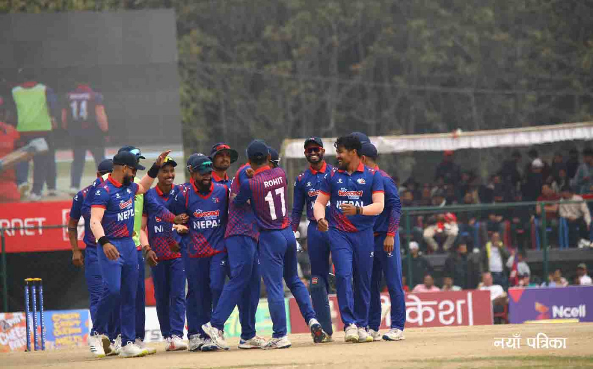 नेपालले नेदरल्यान्ड्सलाई ६ विकेटले हरायो