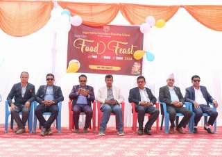 सगरमाथा आवासीय मा वि मा स्वर्णिम फुड फेस्ट २०८० सम्पन्न