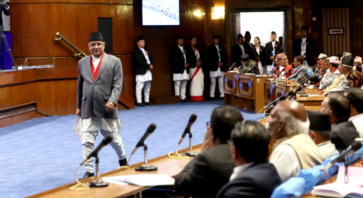 थरीथरीका विचलन रोक्न विश्वासको मत दिनुहोस् : प्रधानमन्त्री