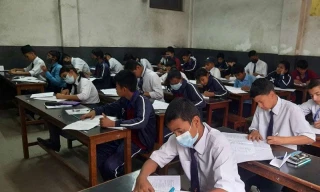 देवदहमा कक्षा ५ र ८ को परिक्षा सुरू, तीन हजार २१० विद्यार्थी सहभागी