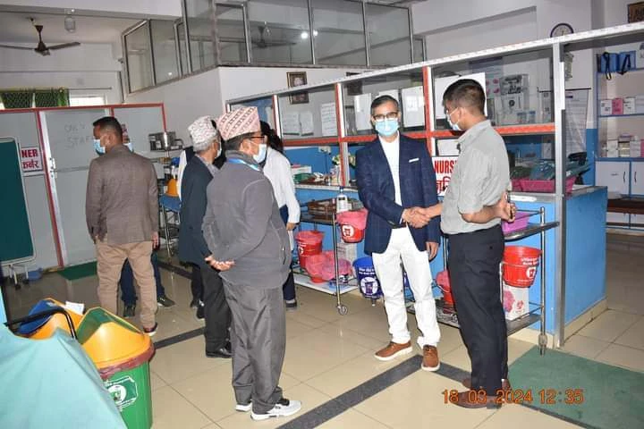 लुम्बिनी प्रादेशिक अस्पताल र सुर्खेत अस्पतालबीच सेवा सुधारबारे छलफल
