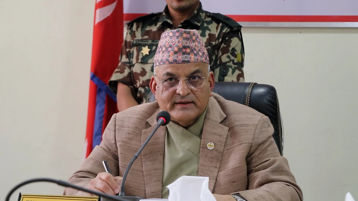 आज दिउँसो राजिनामा दिने तयारिमा गण्डकीका मुख्यमन्त्री पाण्डे
